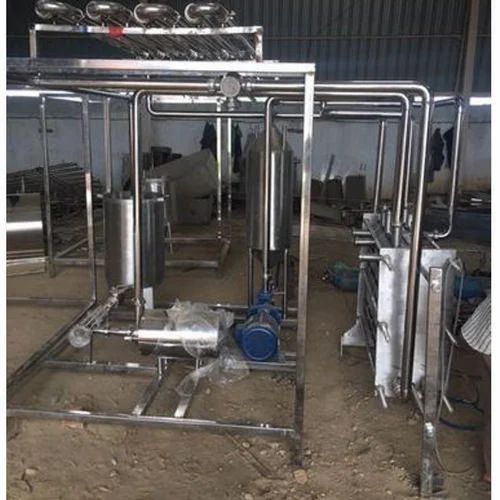 ZOIL Stainless Steel Automatic Milk Pasteurizer Plant 2000 Litres/HR