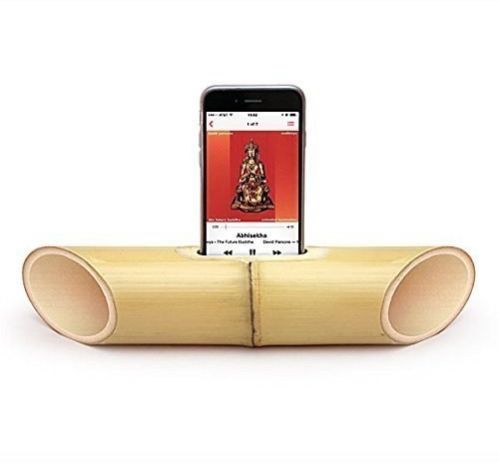 Wooden Natural Bamboo Speaker