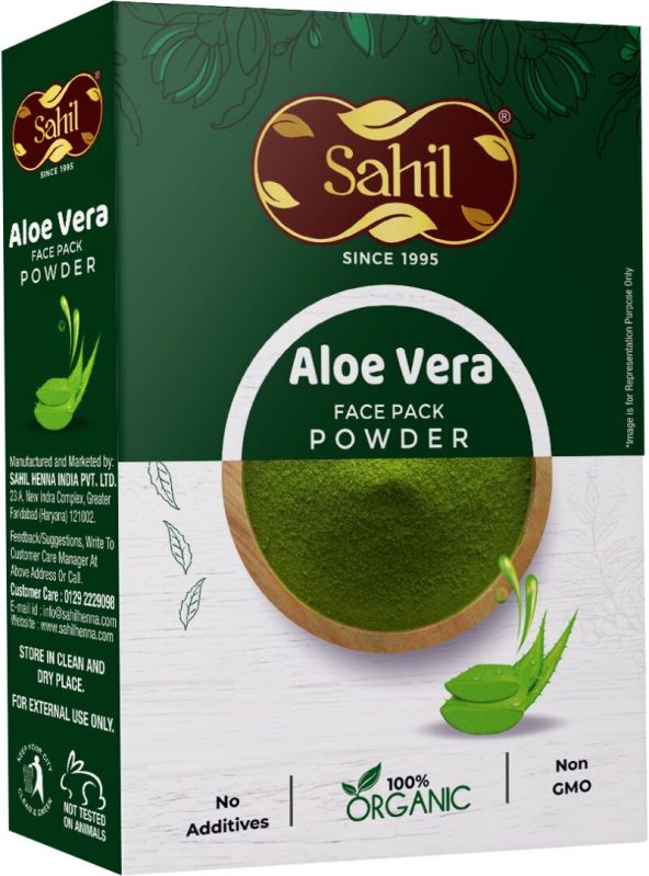 50gm Sahil Aloe Vera Face Pack Powder