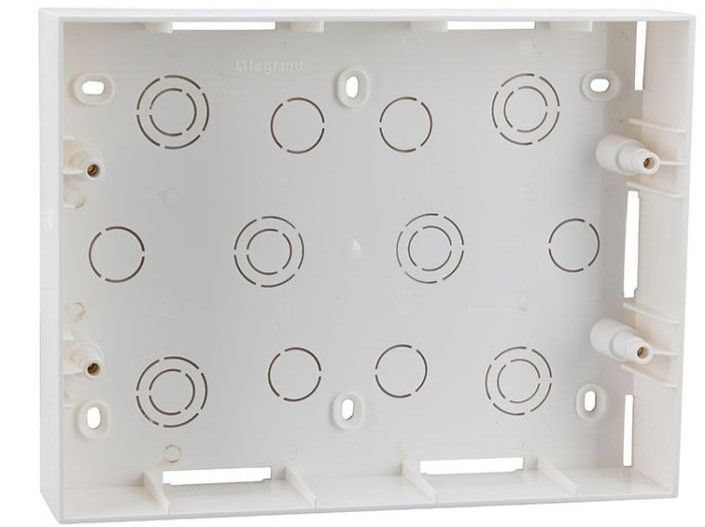 White PVC Surface Box