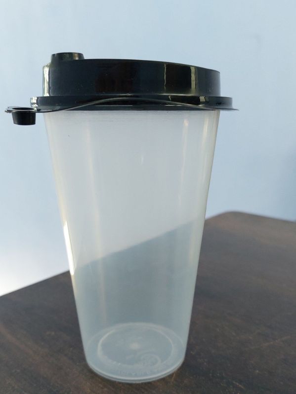 500ml Disposable Coffee Sipper Glass