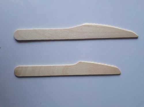 Beige 160mm Wooden Knife