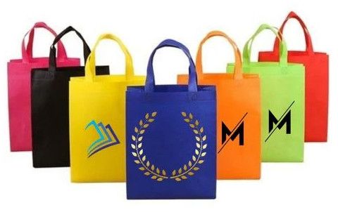 Printed Loop Handle Non Woven Bag for Shopping, Promotional