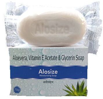 Alosize Alovera Vitamin E Acetale Glycerin Soap