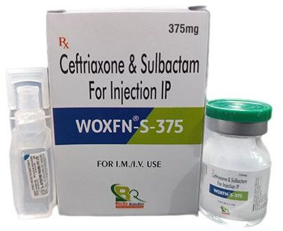 Woxfen-s-375 Ceftriaxone And Sulbactam Injection, Color : White