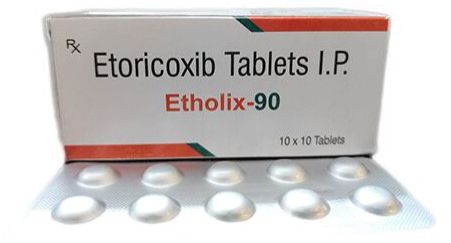 ETHOLIX-90 Etoricoxib Tablet, Color : White