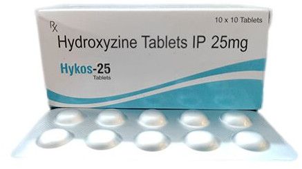 HYKOS-25 Hydroxyzine 25mg Tablet