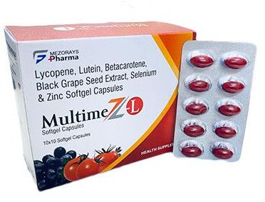 Lycopene Lutein Betacarotene Black Grape Seed Selenium Z Tablet