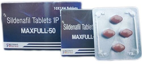 MAXFULL-50 Sildenafil Tablet, Prescription : Prescription by DR.