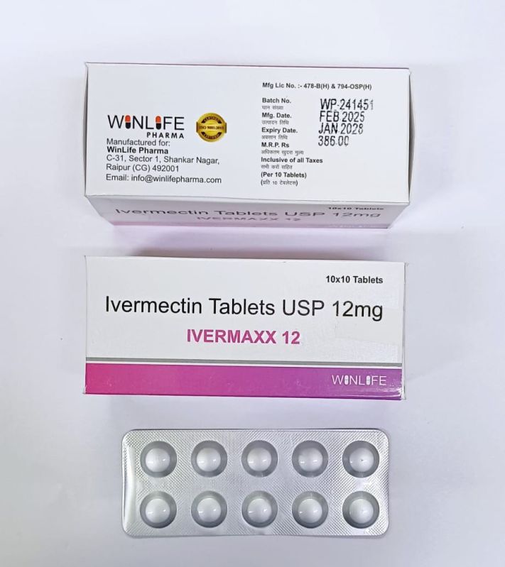 iveramaxx- 12 Ivermectin Tablets