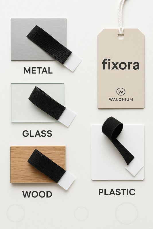 Adhesive Velcro 25mm Hook and Loop Tape