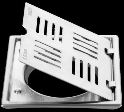 Stainless Steel 304 SS Hinge Floor Trap