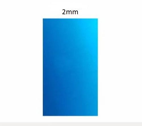 Smooth Finishing 2mm Color Coated Zinc Sheet for Fabrication Works