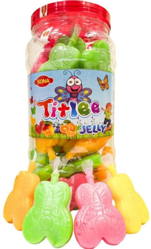 Sona Multicolor Titlee Shape Fruit Jelly