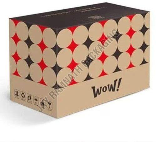 Brown 5 Ply Printed Corrugated Box