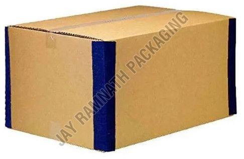 Plain Corrugated Packaging Box, Color : Brown for Shipping Storage