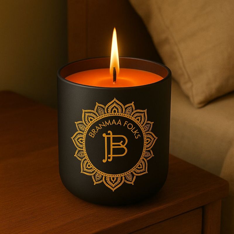 Round Chakra Healing Candles