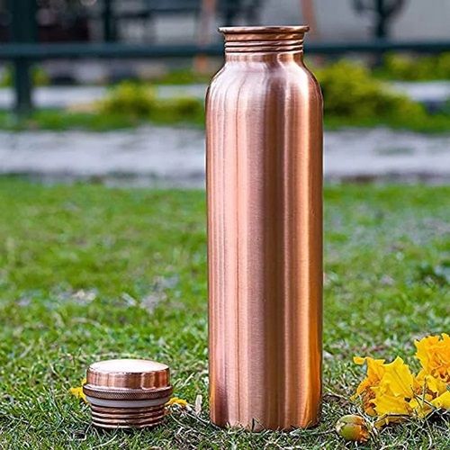 Copper Water Bottle, Capacity : 500 Ml, 750 Ml, 900 Ml, 1000 Ml