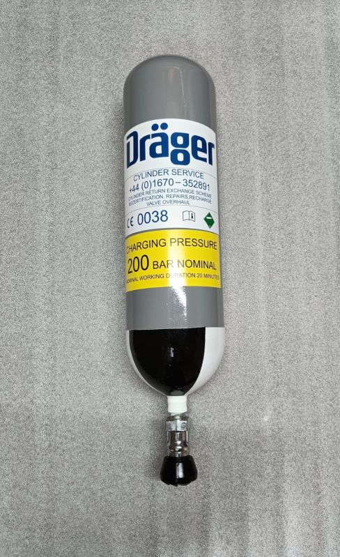 Drager Scott Steel Cylinder 200 Bar