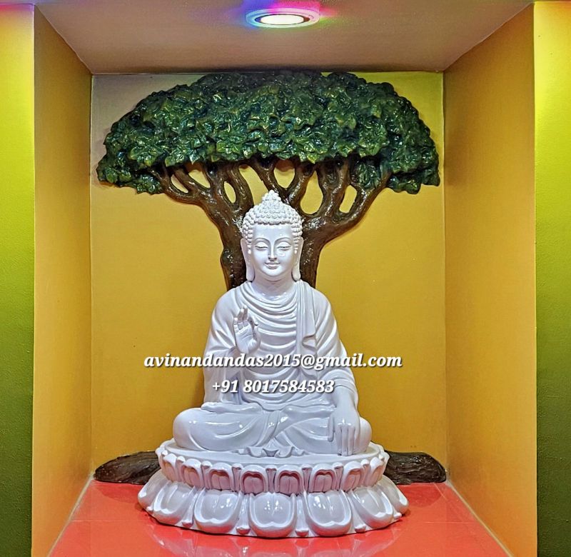 Fiber Buddha Statue