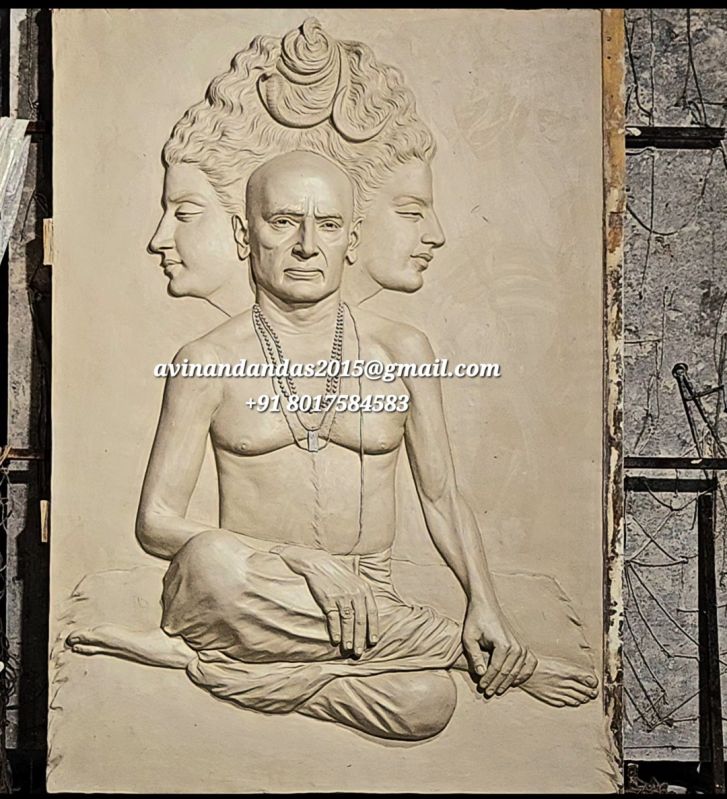 Human Statue Wall Relief