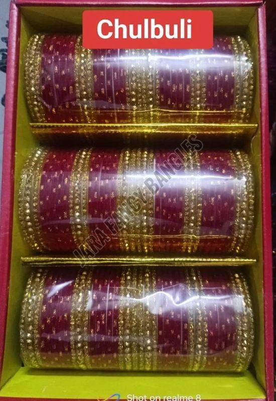 2.8 Inch Glass Ladies Bangles