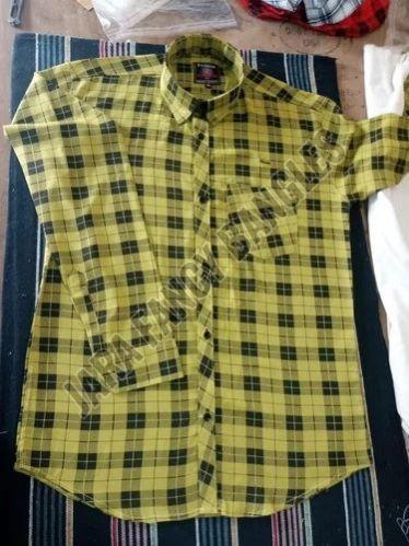 Printed Cotton Men Shirt Xl Formal Wear