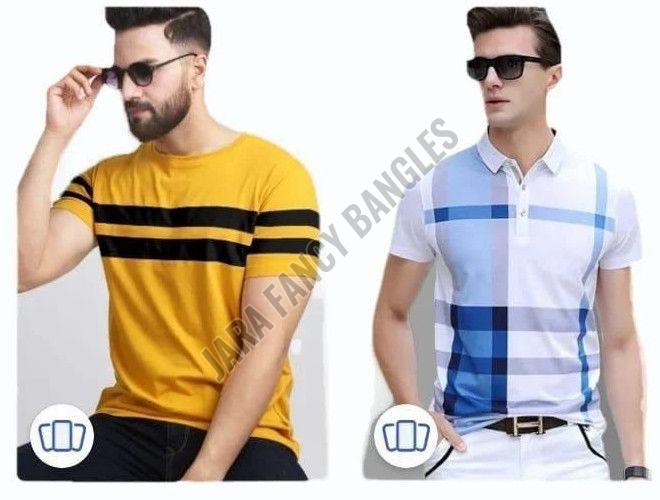 Printed Mens Cotton T Shirt