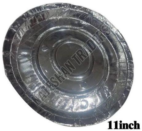 11Inch Silver Paper Plate