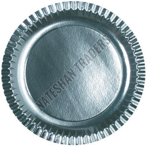 12 Inch Silver Paper Plate