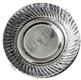 4 Inch Silver Paper Plate