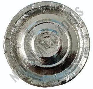 7 Inch Silver Foil Paper Plate