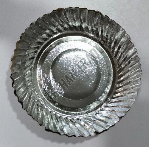 8 Inch Silver Paper Plate