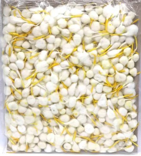 Yellow Tip Cotton Wicks, Shape : Round