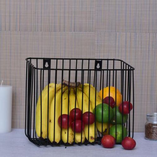 Iron Powder Coated Kitchen Storage Wire Basket