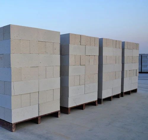 24x8x4 Inch Rectangular AAC Block