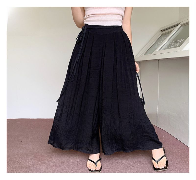 Ladies High Waist Wide Leg Palazzo Pant