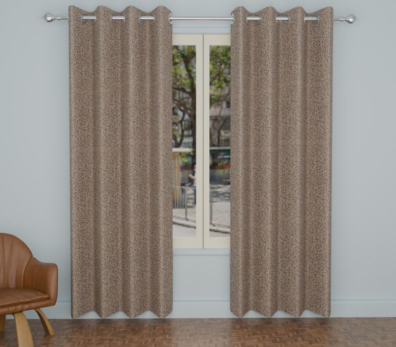 4d print 121 coffee window curtains