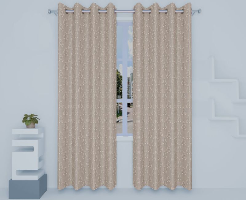 foil fashion 25 brown window curtains