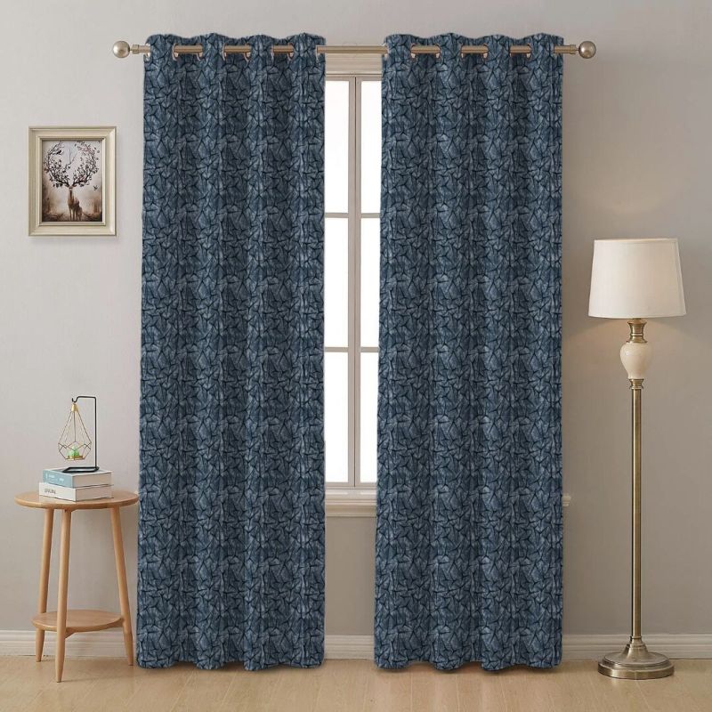 next level 05 blue window curtains