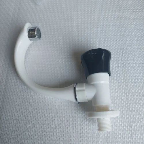 Black Head PVC Sink Cock