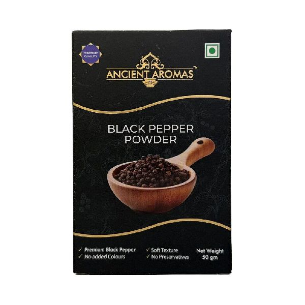Ancient Aromas - Black Pepper Powder 50grms