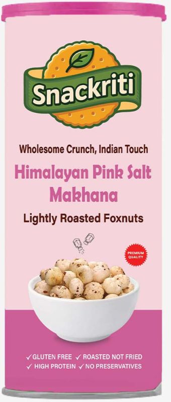 Snackriti Himalayan Pink Salt Makhana Simple, Salty &AMP;AMP; Satisfying