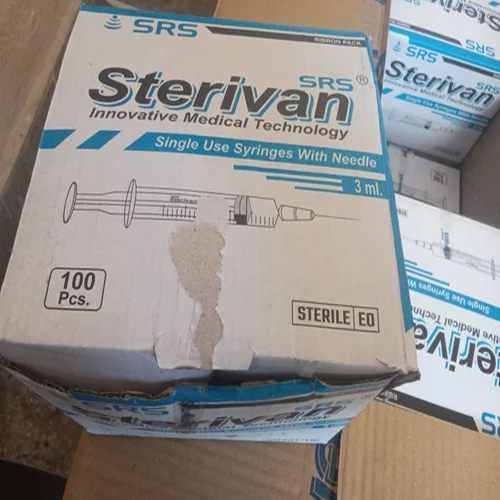SRS Sterivan 3ml Syringe