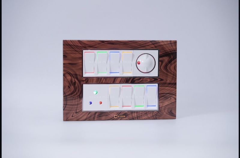 12 Modular Glass Switch Plate