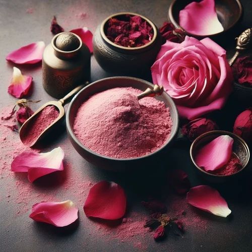 Dehydrated Red Rose Powder