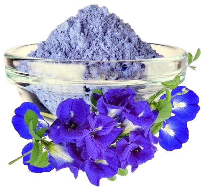 Dried Butterfly Pea Flower Powder