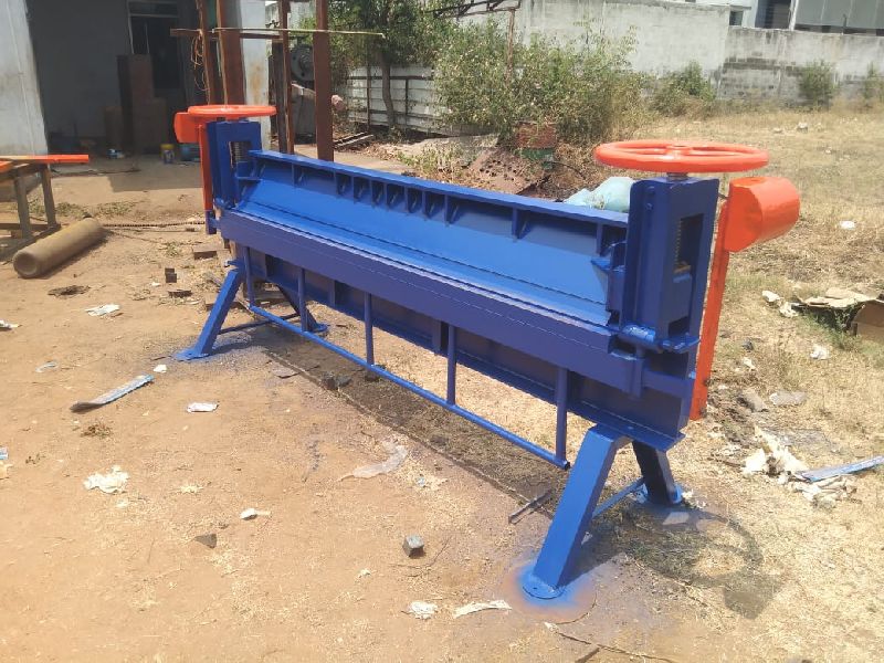 Mechanical Mild Steel Powder Coated Manual Sheet Bending Machine
