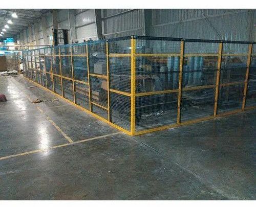 S4 Mild Steel Wire Mesh Slotted Angle Partitions for Industrial