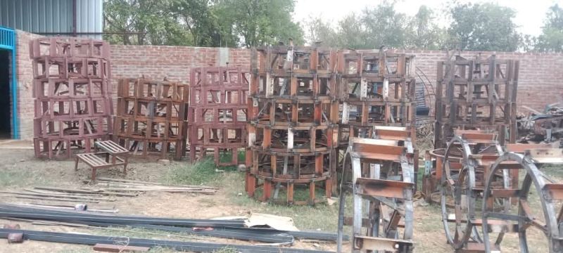 Mild Steel Tractor Cage Wheel